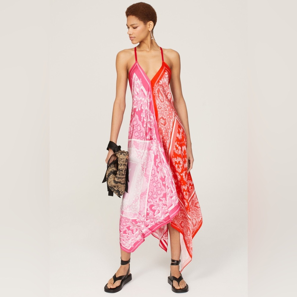 All Saints Pink and Red Garment